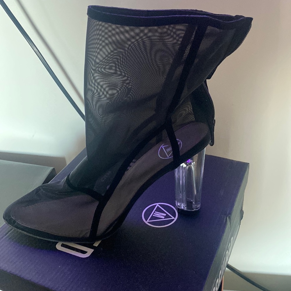 Misguided Mesh Bootie